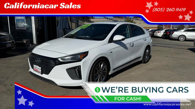 2019 Hyundai Ioniq Hybrid for sale at Californiacar Sales in Santa Maria CA