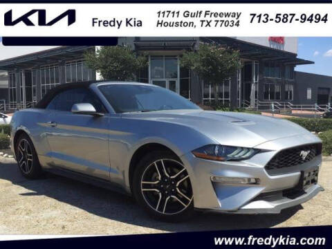 2021 Ford Mustang for sale at FREDY KIA USED CARS in Houston TX