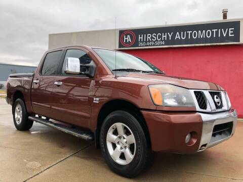 2004 Nissan Titan for sale at Hirschy Automotive in Fort Wayne IN