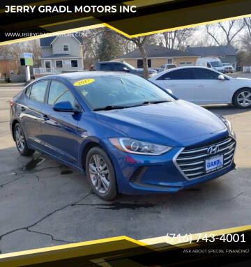 2017 Hyundai Elantra for sale at JERRY GRADL MOTORS INC in North Tonawanda NY