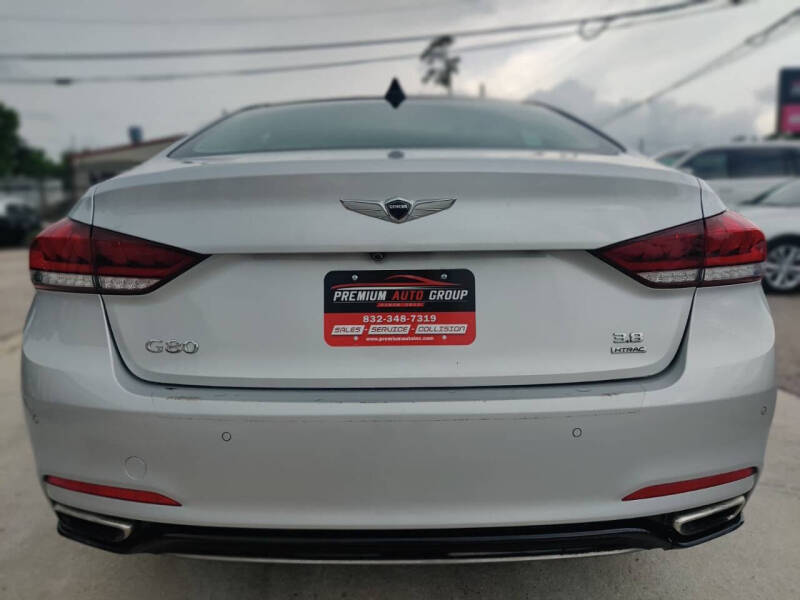 2018 Genesis G80 3.8