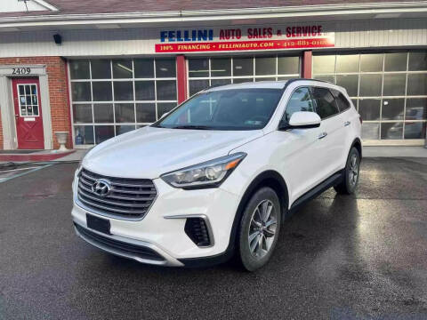 2017 Hyundai Santa Fe for sale at Fellini Auto Sales & Service LLC in Pittsburgh PA