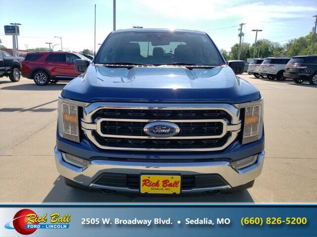 Used 2022 Ford F-150 XLT with VIN 1FTFW1E59NKD55618 for sale in Kansas City