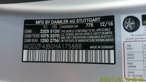 2017 Mercedes-Benz E-Class E 300