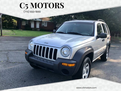 2002 Jeep Liberty for sale at C5 Motors in Marietta GA