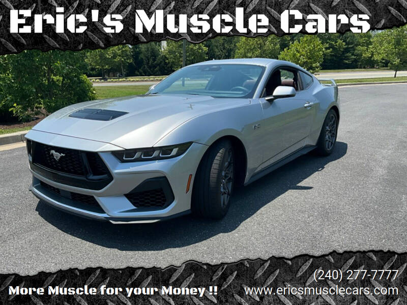 2024 Ford Mustang for sale at Eric's Muscle Cars in Clarksburg MD