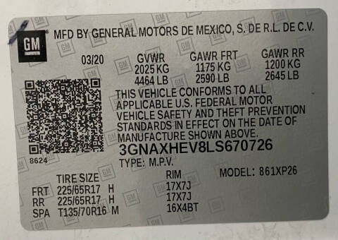 2020 Chevrolet Equinox LS