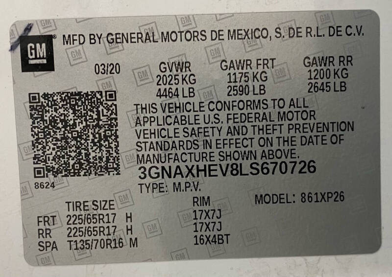 2020 Chevrolet Equinox LS