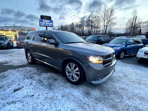 2012 Dodge Durango for sale at AIDAN CAR SALES in Anchorage AK