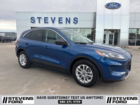 2022 Ford Escape for sale at STEVENS FORD in Enid OK