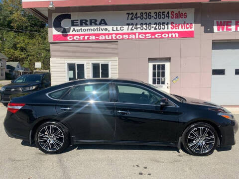 2015 Toyota Avalon for sale at Cerra Automotive LLC in Greensburg PA
