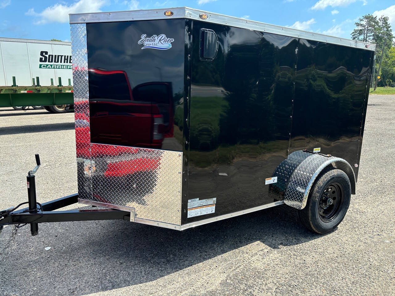 2025 South River Cargo 5x8  for sale at Cross Resurrection Golf Carts and Trailers in Rincon, GA