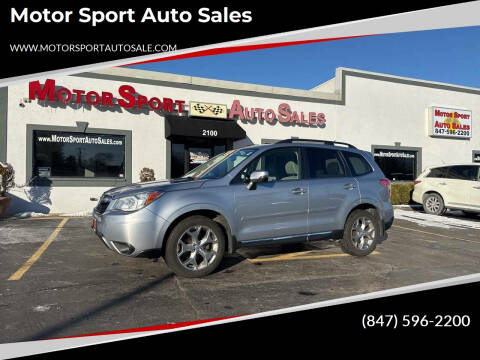 2015 Subaru Forester for sale at Motor Sport Auto Sales in Waukegan IL