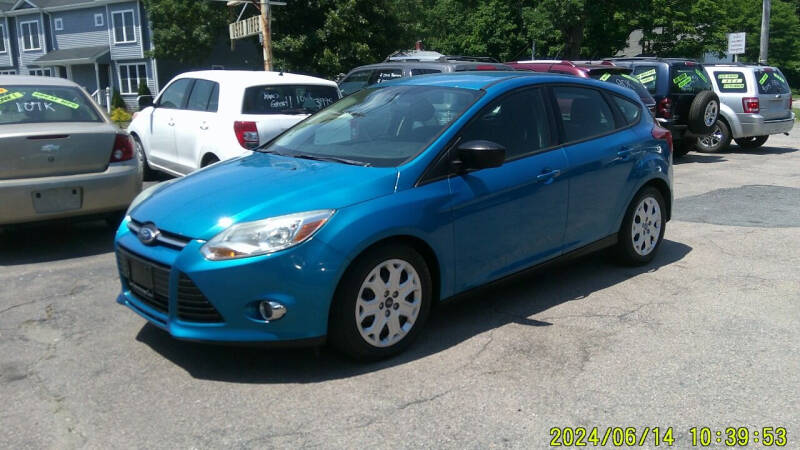 2012 Ford Focus for sale at Lucien Sullivan Motors INC in Whitman MA