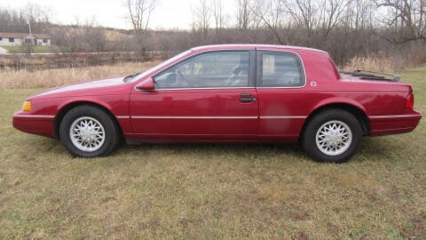 1993 Mercury Cougar for sale at LENTZ USED VEHICLES INC in Waldo WI