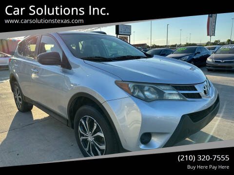 2014 Toyota RAV4 for sale at Car Solutions Inc. in San Antonio TX