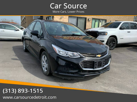 2018 Chevrolet Cruze for sale at Car Source in Detroit MI
