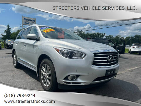 2015 Infiniti QX60 for sale at Streeters Vehicle Services,  LLC. in Queensbury NY