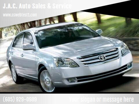 2007 Toyota Avalon for sale at J.A.C  Auto Sales & Service - Lot #2 in Sioux Falls SD