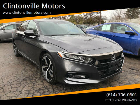 2020 Honda Accord for sale at Clintonville Motors in Columbus OH