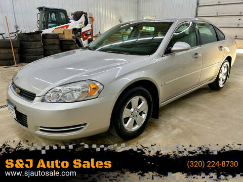 2008 Chevrolet Impala for sale at S&J Auto Sales in South Haven MN