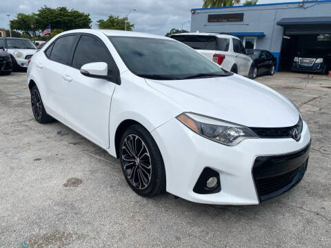 2015 Toyota Corolla for sale at America Auto Wholesale Inc in Miami FL