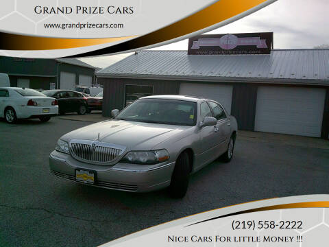 2008 Lincoln Town Car for sale at Grand Prize Cars in Cedar Lake IN