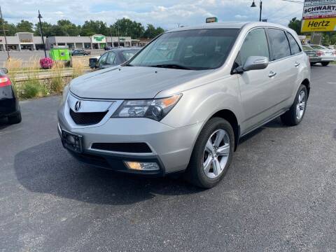 2012 Acura MDX for sale at ASSET MOTORS LLC in Westerville OH