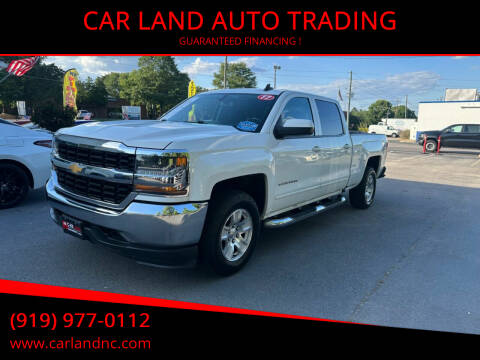 2017 Chevrolet Silverado 1500 for sale at CAR LAND  AUTO TRADING - CAR LAND AUTO TRADING in Raleigh NC