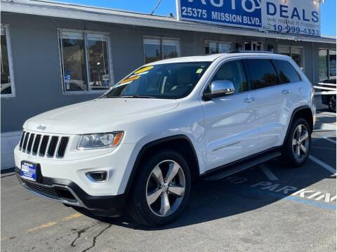 2014 Jeep Grand Cherokee for sale at AutoDeals in Hayward CA