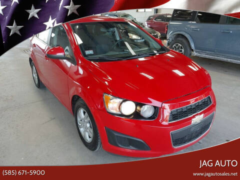 2013 Chevrolet Sonic for sale at JAG AUTO in Webster NY