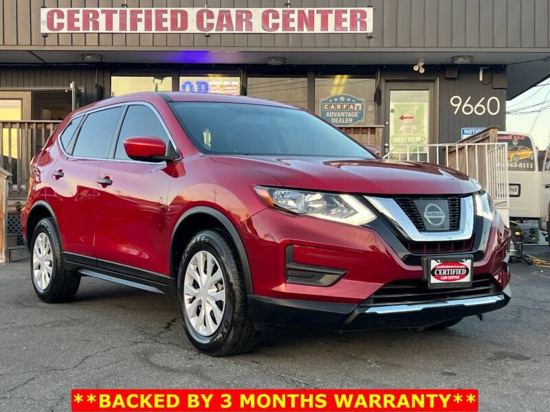 2017 Nissan Rogue for sale at CERTIFIED CAR CENTER in Fairfax VA