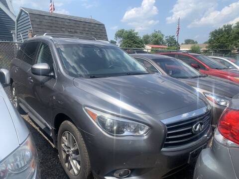 2015 Infiniti QX60 for sale at The Bad Credit Doctor in Croydon PA