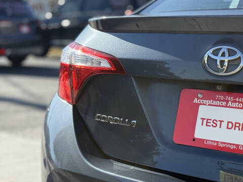 2015 Toyota Corolla S Premium