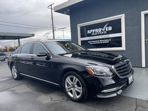 2018 Mercedes-Benz S-Class for sale at Approved Autos in Sacramento CA
