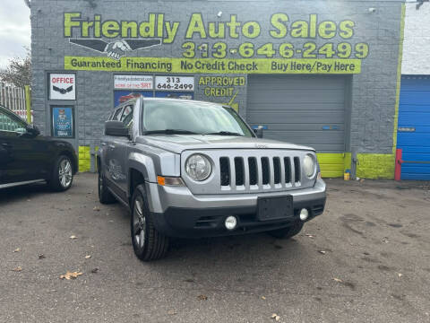 2015 Jeep Patriot for sale at Friendly Auto Sales in Detroit MI