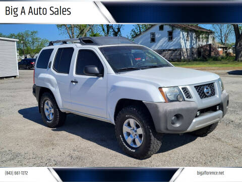2009 Nissan Xterra for sale at Big A Auto Sales Lot 2 in Florence SC