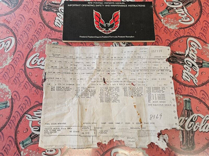 1978 Pontiac Firebird
