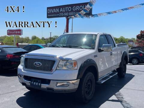 2004 Ford F-150 for sale at Divan Auto Group in Feasterville Trevose PA