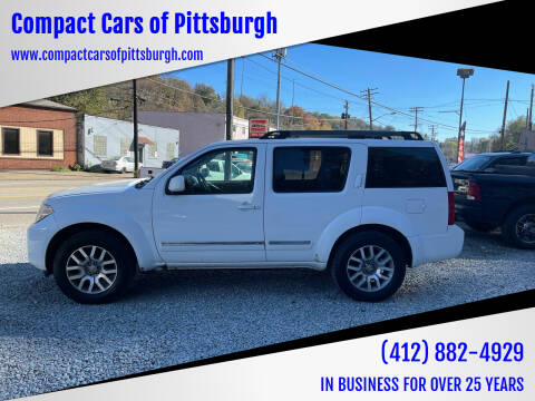 2010 Nissan Pathfinder for sale at Compact Cars of Pittsburgh in Pittsburgh PA