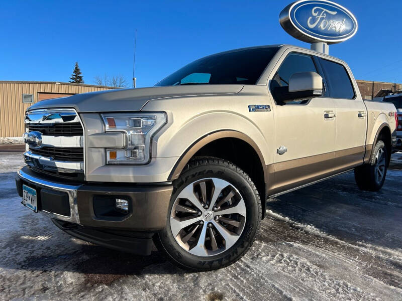 Used 2017 Ford F-150 King Ranch with VIN 1FTEW1EF7HFA86665 for sale in Windom, Minnesota