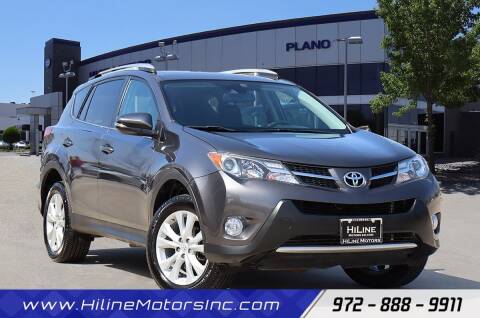 2015 Toyota RAV4 for sale at HILINE MOTORS in Plano TX
