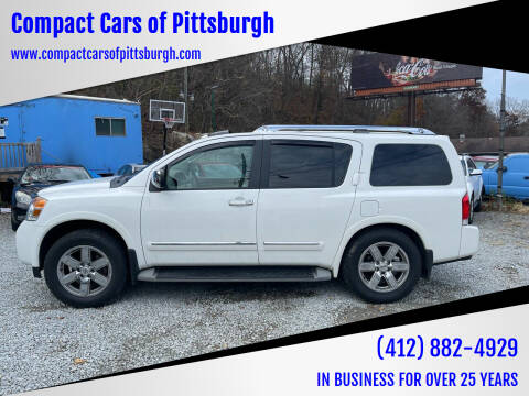 2011 Nissan Armada for sale at Compact Cars of Pittsburgh in Pittsburgh PA