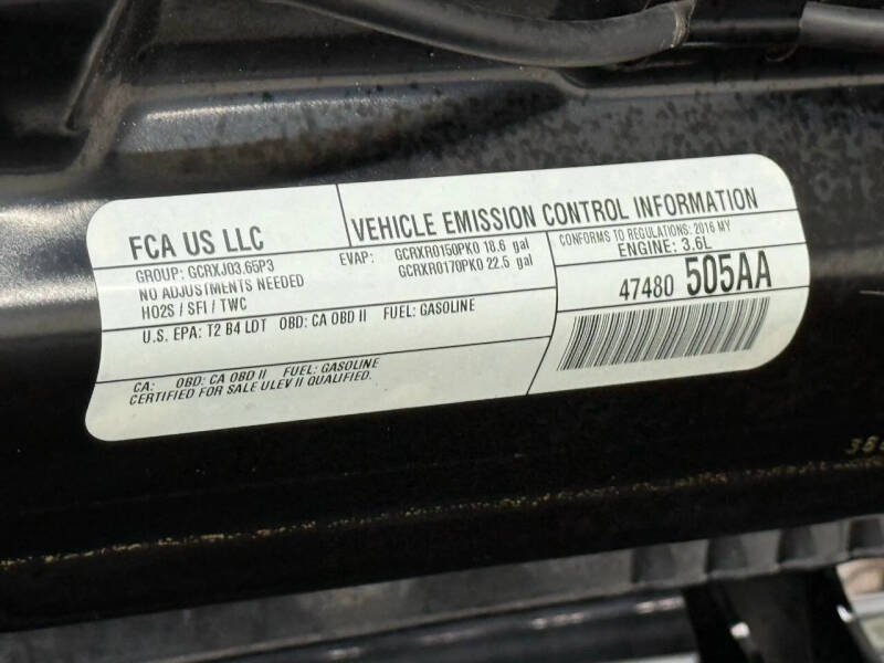 2016 Jeep Wrangler Unlimited Sport S