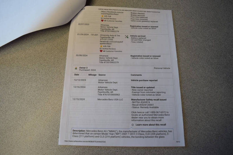 2004 Mercedes-Benz E-Class E 500