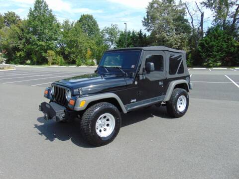 2005 Jeep Wrangler for sale at CR Garland Auto Sales in Fredericksburg VA