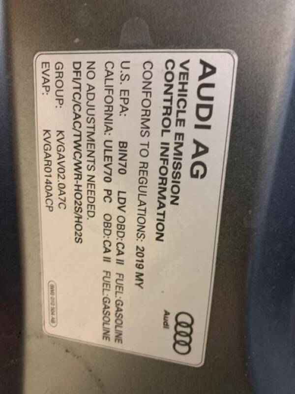 2019 Audi A4 quattro Premium 45 TFSI