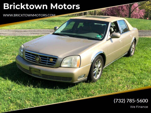 2005 Cadillac DeVille for sale at Bricktown Motors in Brick NJ