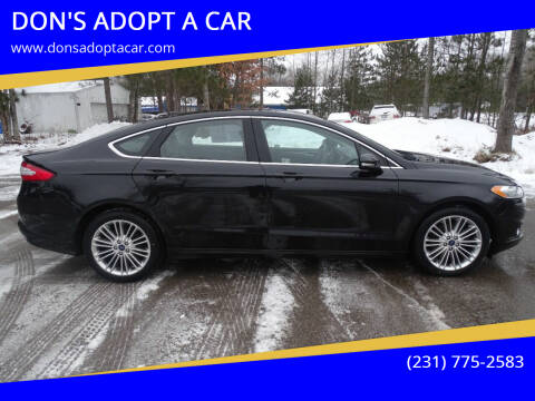 2014 Ford Fusion for sale at DON'S ADOPT A CAR in Cadillac MI