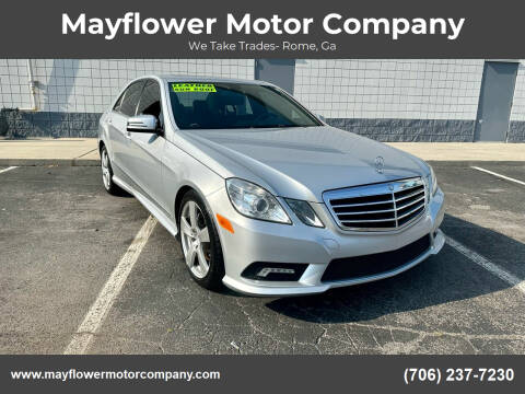 2011 Mercedes-Benz E-Class for sale at Mayflower Motor Company in Rome GA
